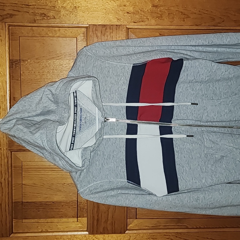 TOMMY HILFIGER ZIP UP HOODIE